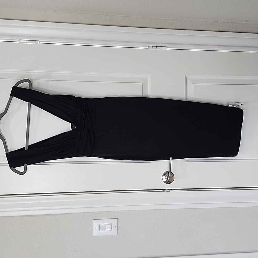 Asos Design Deep V Bodycon Dress, Size 4 NWT